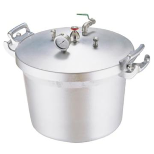 SA aluminum pressure ramen soup pot (with second safety device) 50L