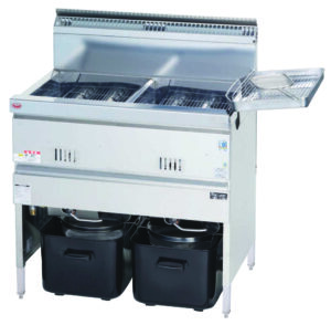 MGF-C18WK Gas Fryer (Suzuchu) (Regular Type)