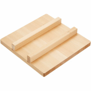 2-017-17 [SQUARE]EGG PAN WOODEN LID