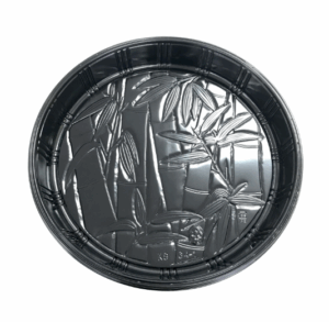 2-086-06 TAIKO KS-65-1 Black w/ Flat Lid