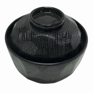 2-076-04 TAIKO Soup Bowl Black