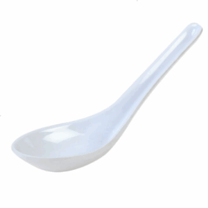 TG－7003W TAIKO Melamine Soup Spoon White
