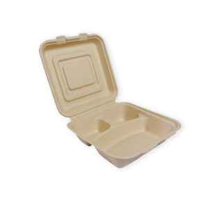 2-087-25 TAIKO 10″ Three CMPRT Lid Container