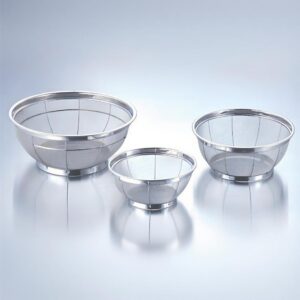 2-018-02 TAIKO S/S Shallow Rice Colander