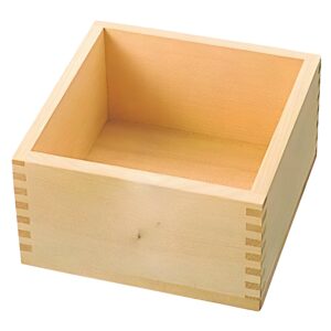Hinoki Wood Sake Box