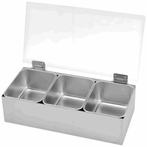 EBM Stainless steel Yakumi Pan 3inserts with hinge cover