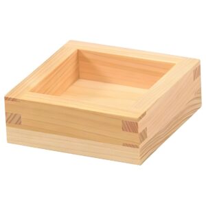 Hinoki Wood Sake Box